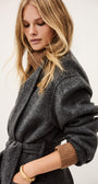 BA&SH KAY COAT at Romi Boutique