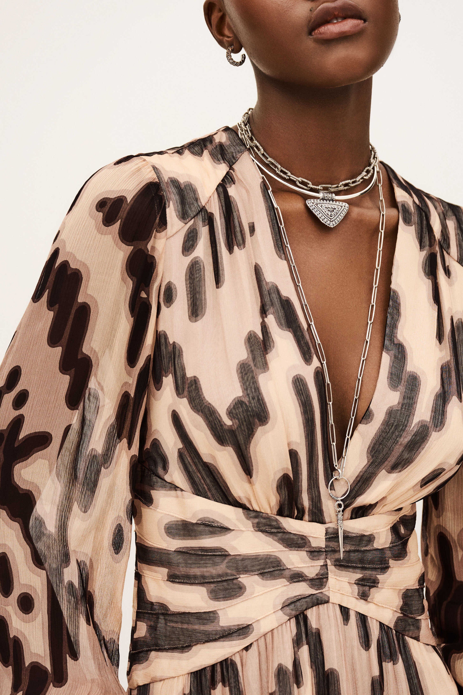 BA&SH Amor Midaxi Dress at Romi Boutique