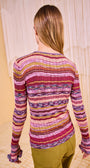 Ulla Johnson MACI LONG SLEEVE KNIT PULLOVER at Romi Boutique