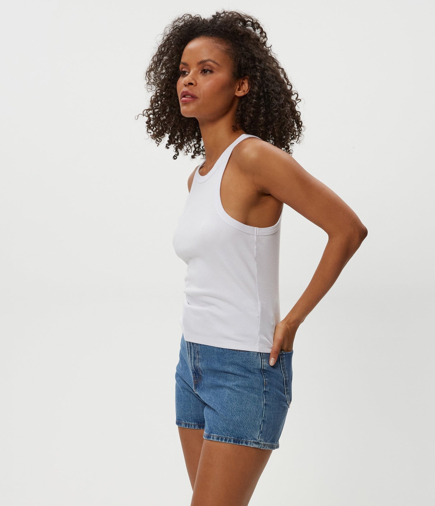 HAYES TANK IN WHITE