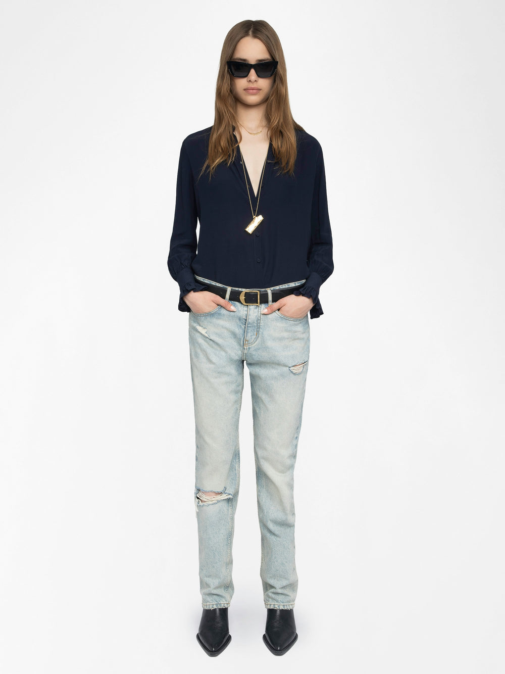 SPY GIRL ZADIG & VOLTAIRE ニット　カシミア混 SPY GIRL様専用 ZADIG & VOLTAIRE ニット カシミア混 - メルカリ