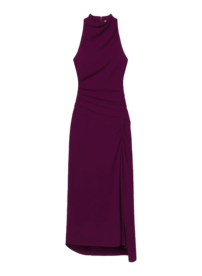 INEZ TEXTURED MIDI DRESS IN JEWEL