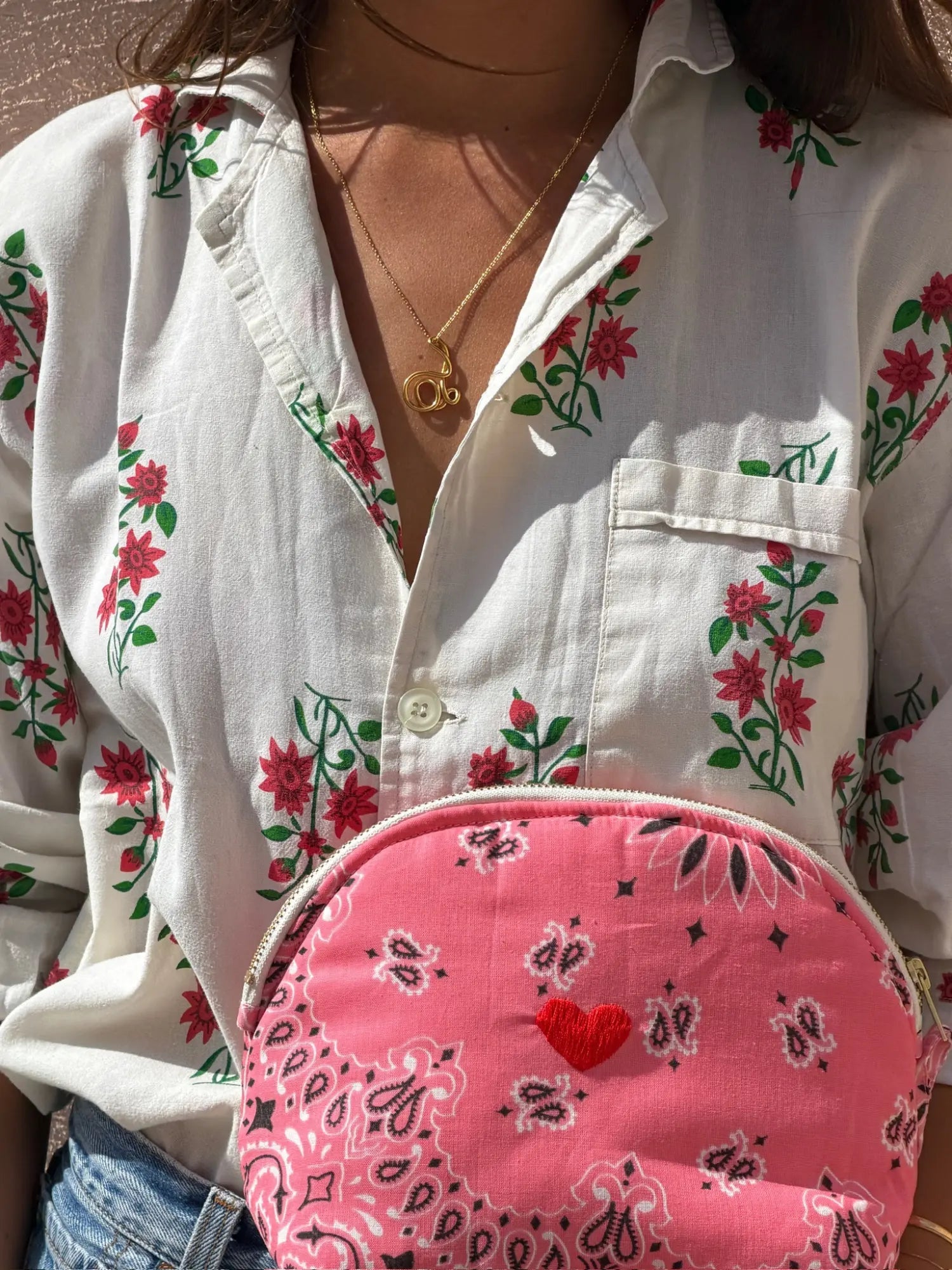 Mini Toiletry Bag Heart