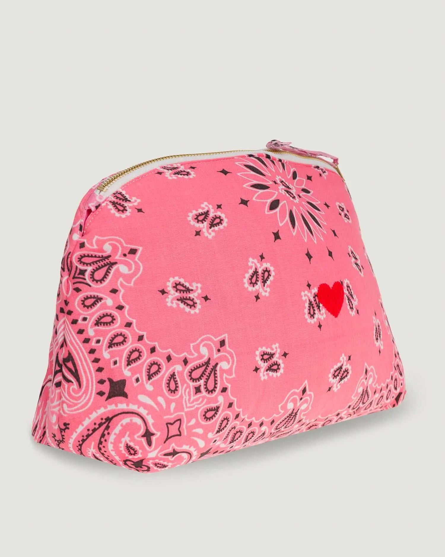 Call It By Your Name Toiletry Bag Heart at Romi Boutique