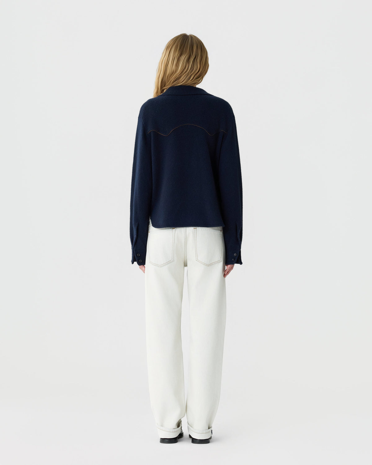 Cropped Western Shirt