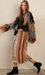 Me369 ROSALEE PRINTED SKIRT at Romi Boutique