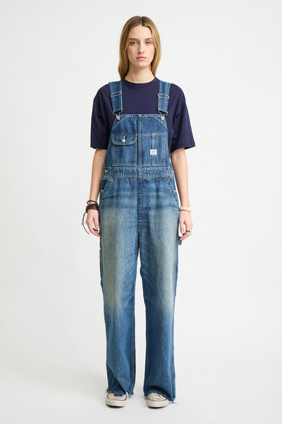 SLOUCH BIB OVERALL IN ESHER BLUE