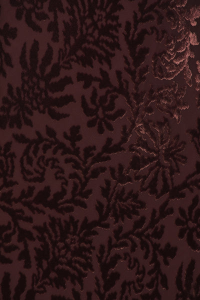 JOLYNN DRESS IN RAISIN