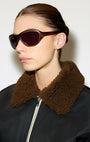 Re/Done SHRUNKEN BOMBER at Romi Boutique
