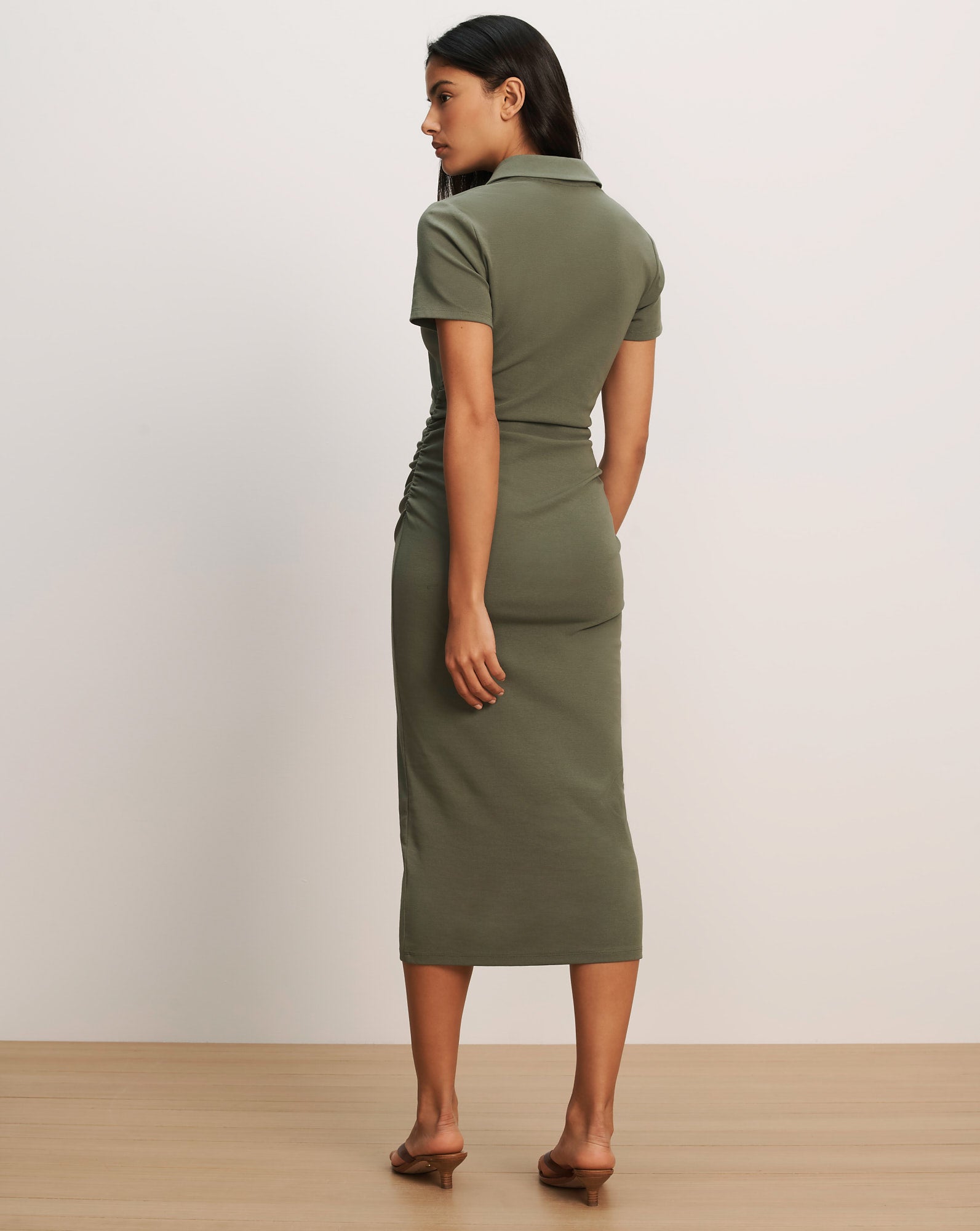 Veronica Beard Besser Polo Midi Dress at Romi Boutique