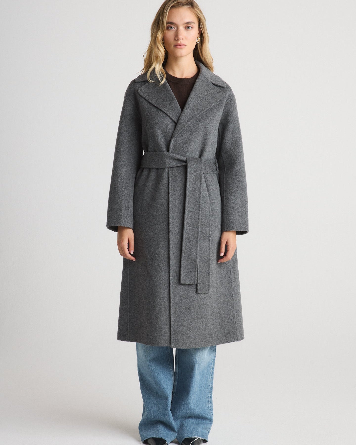 W.Cashmere Marica Robe Coat at Romi Boutique