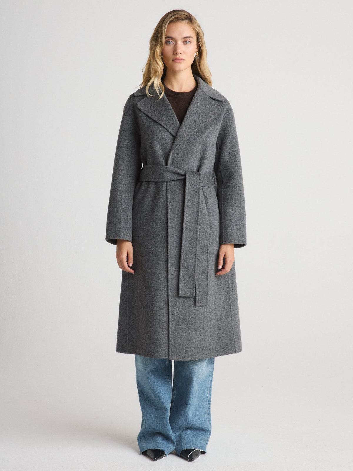 W.Cashmere Marica Robe Coat at Romi Boutique
