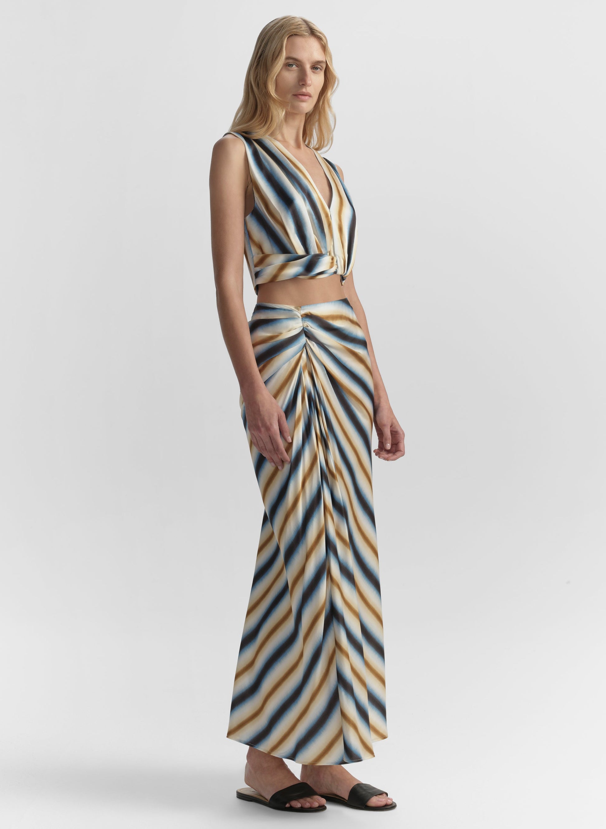 A.L.C Brooklyn Striped Top at Romi Boutique