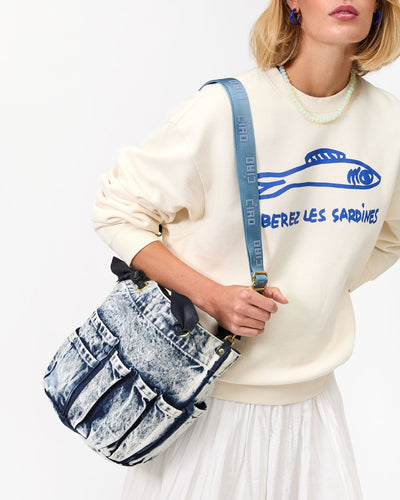MARINE IN ACID WASH DENIM