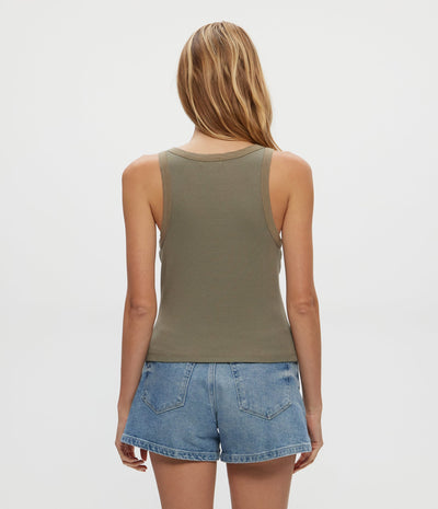 HAYES TANK IN OLIVE