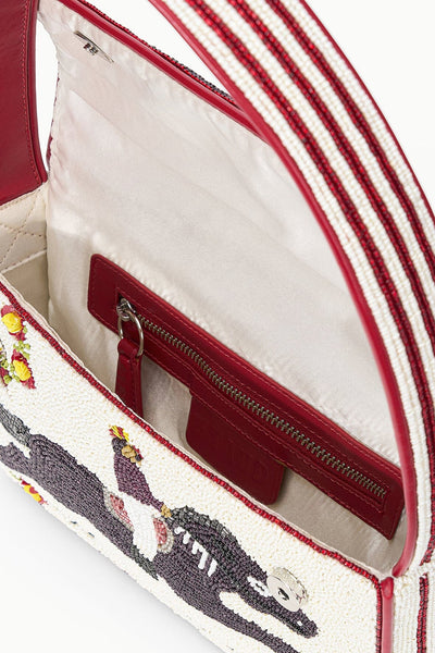 TOMMY BEADED BAG IN DERBY