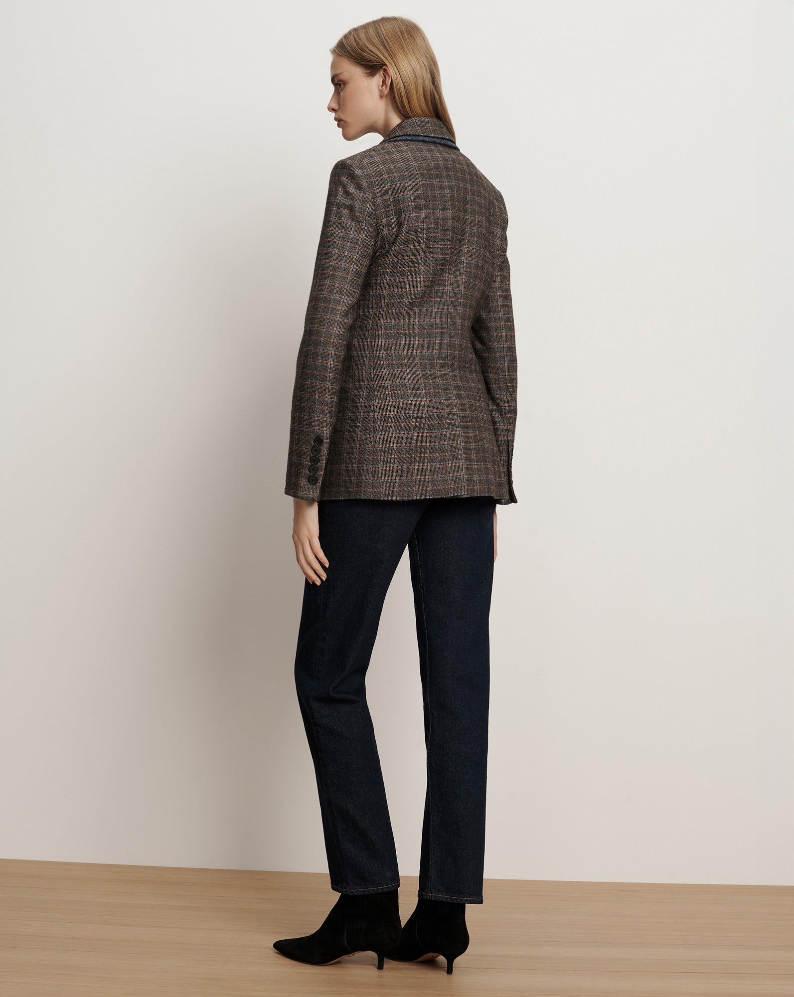 HEDI PLAID DICKEY JACKET