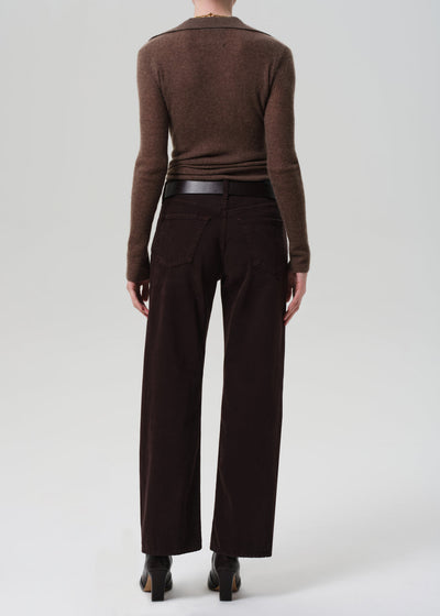 LINDZ LOW RISE EASY STRAIGHT IN CAROB