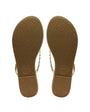 Solei Sea Indie Solid Metallic Gold With Pearls at Romi Boutique