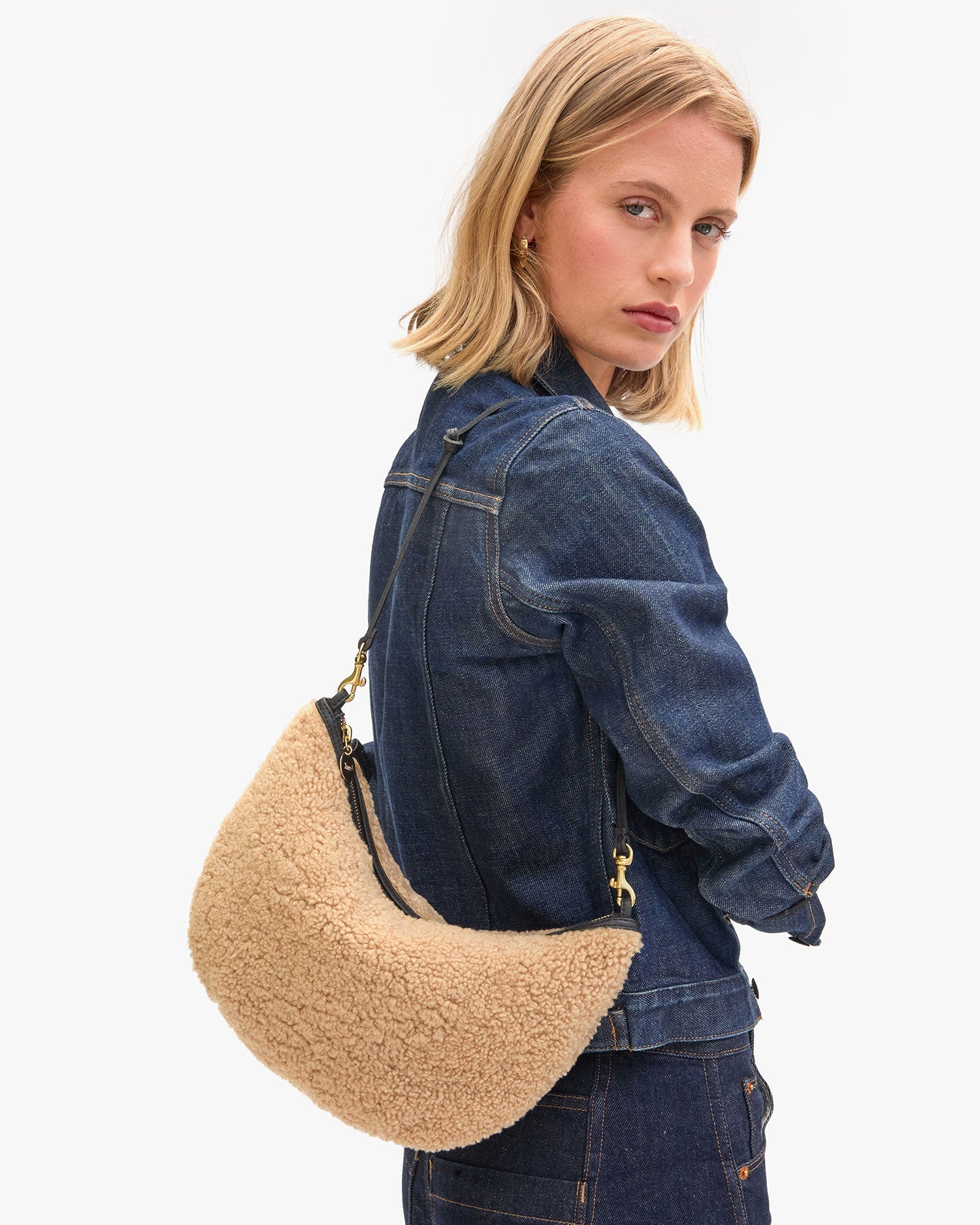 Clare V Lune Bag at Romi Boutique