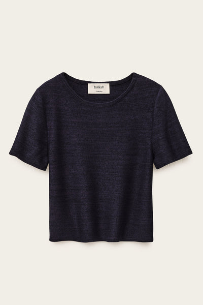 KENZA TOP IN NAVY