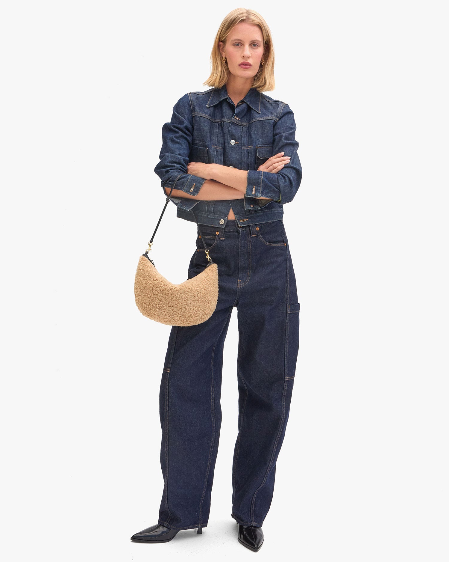 Clare V Lune Bag at Romi Boutique