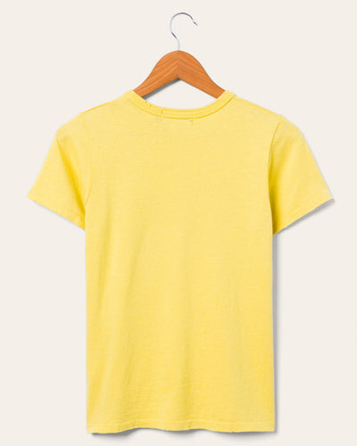 BONITA TEE IN DUSTY CITRON - Romi Boutique