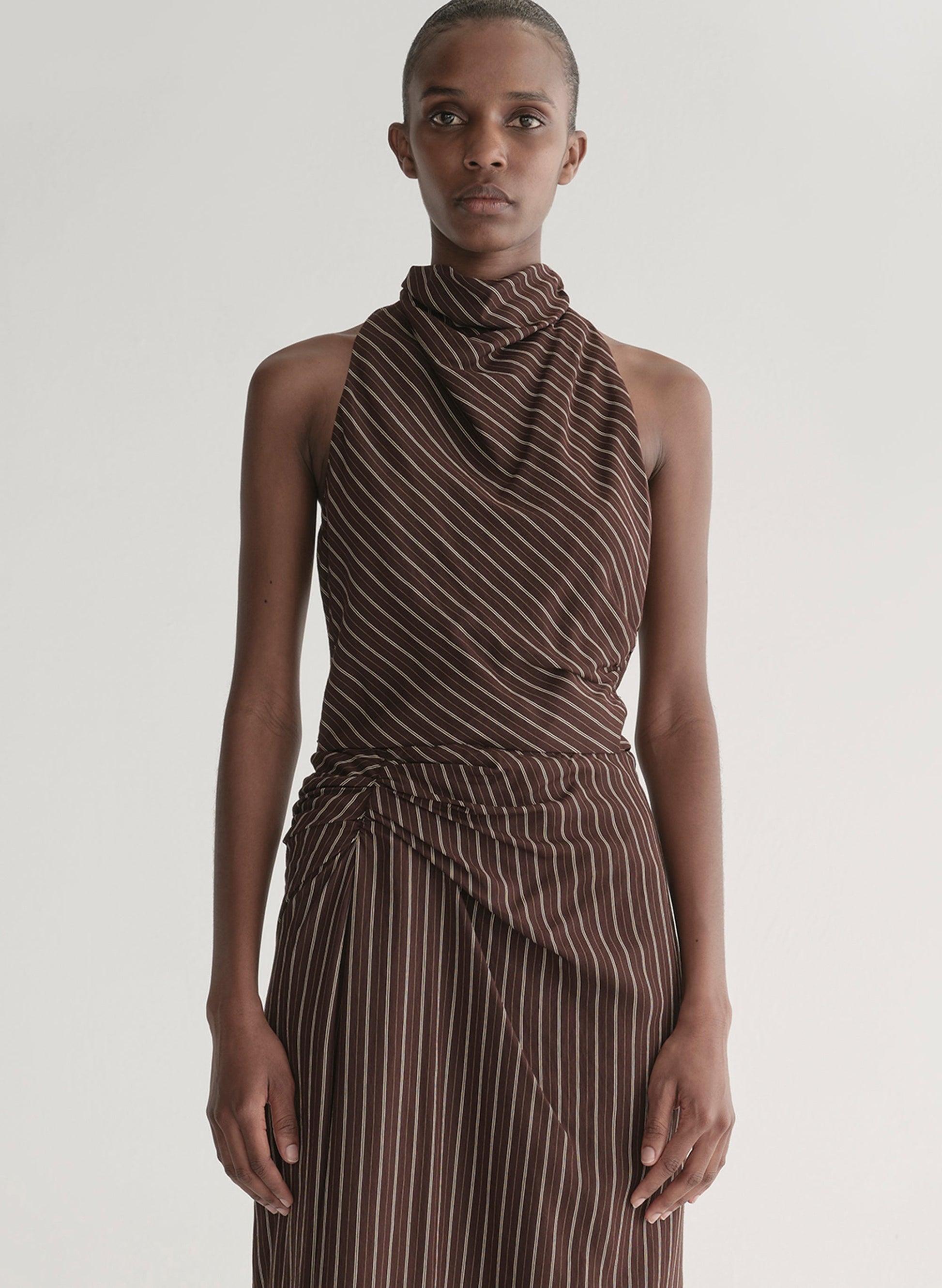 A.L.C Lillian Stripe Top at Romi Boutique