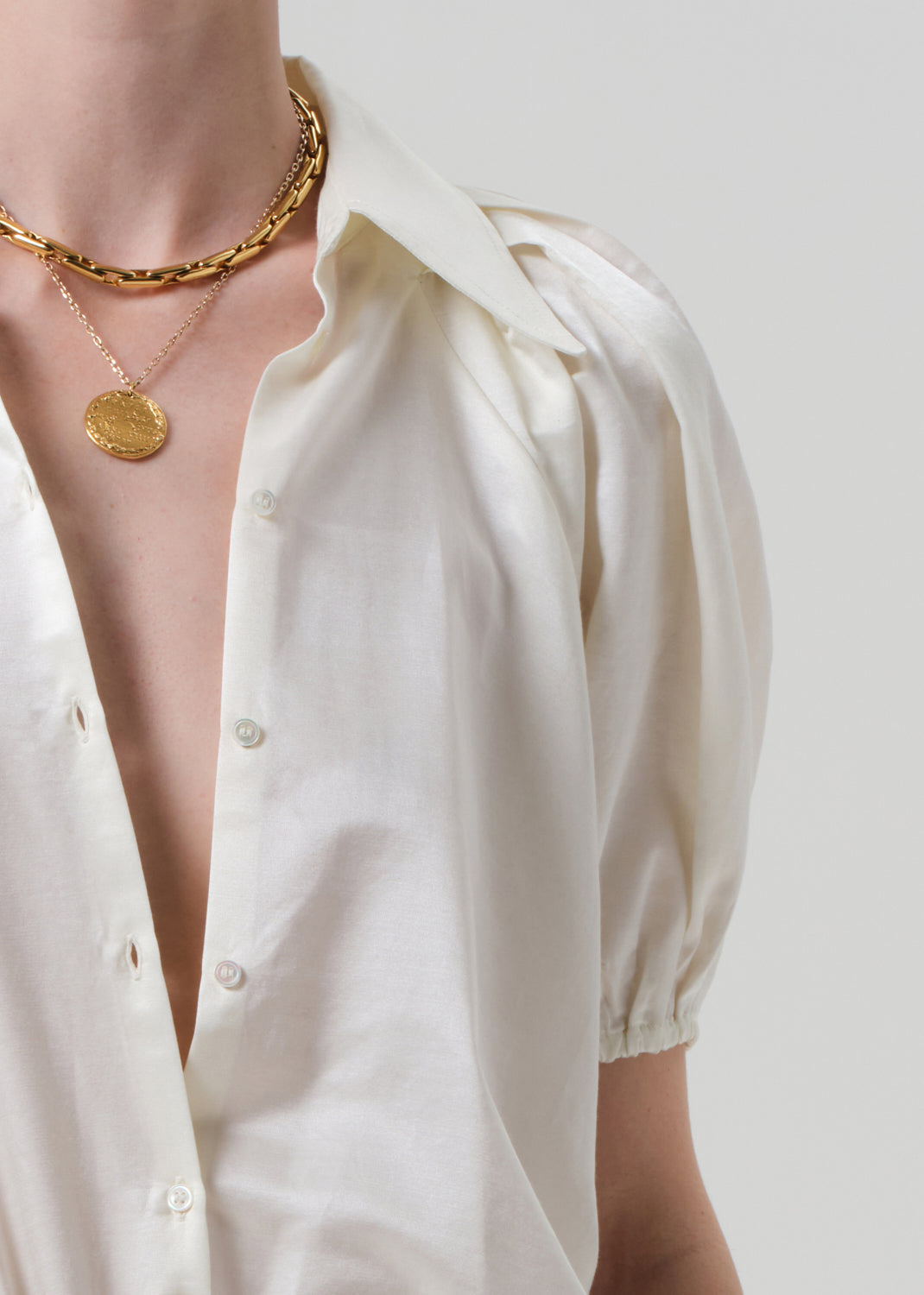LEILA BLOUSE IN CASSIA