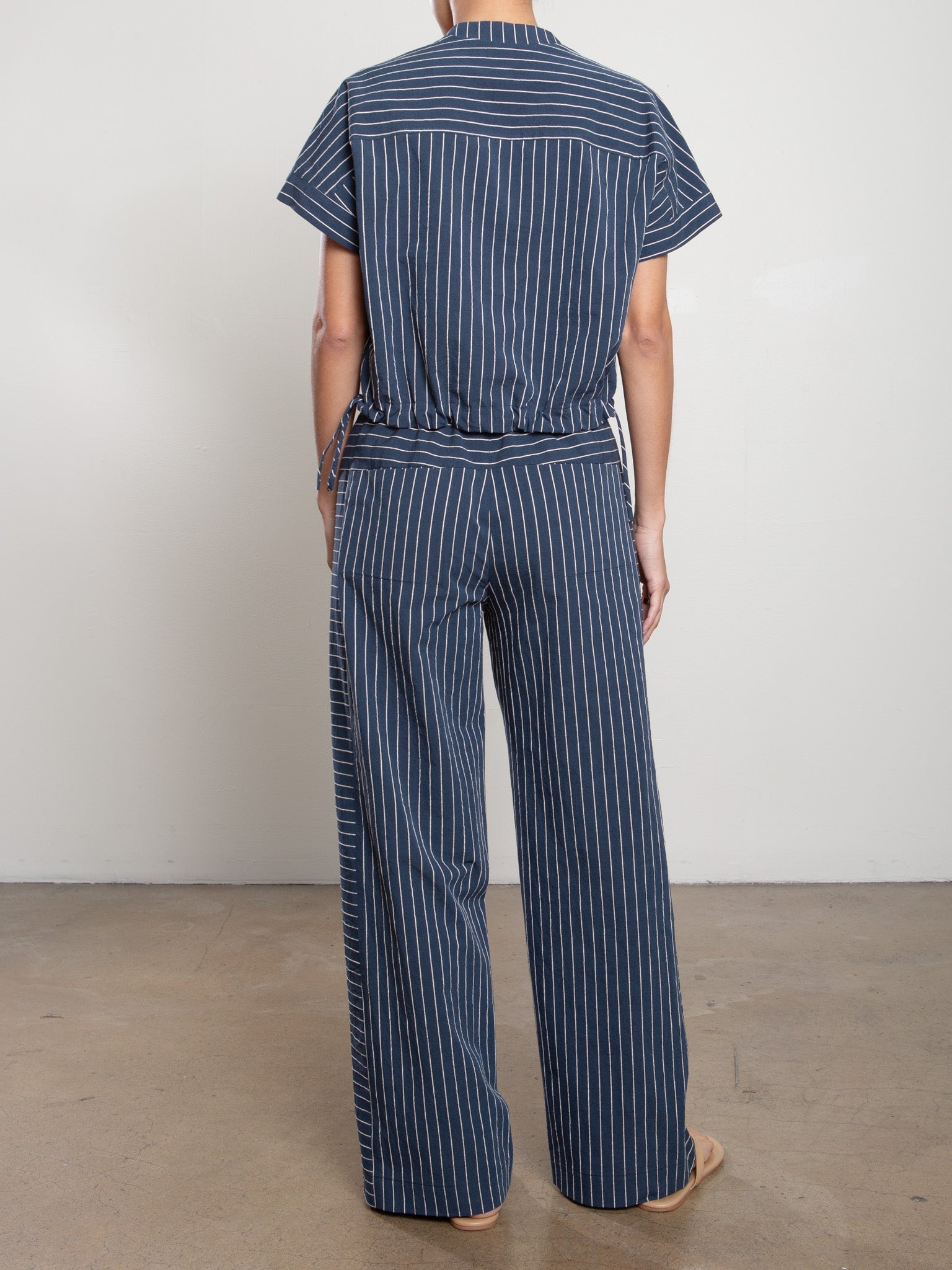 Wes Pant in Raised Stripe