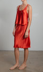 Pharaoh Ani Skirt in Vintage Satin at Romi Boutique