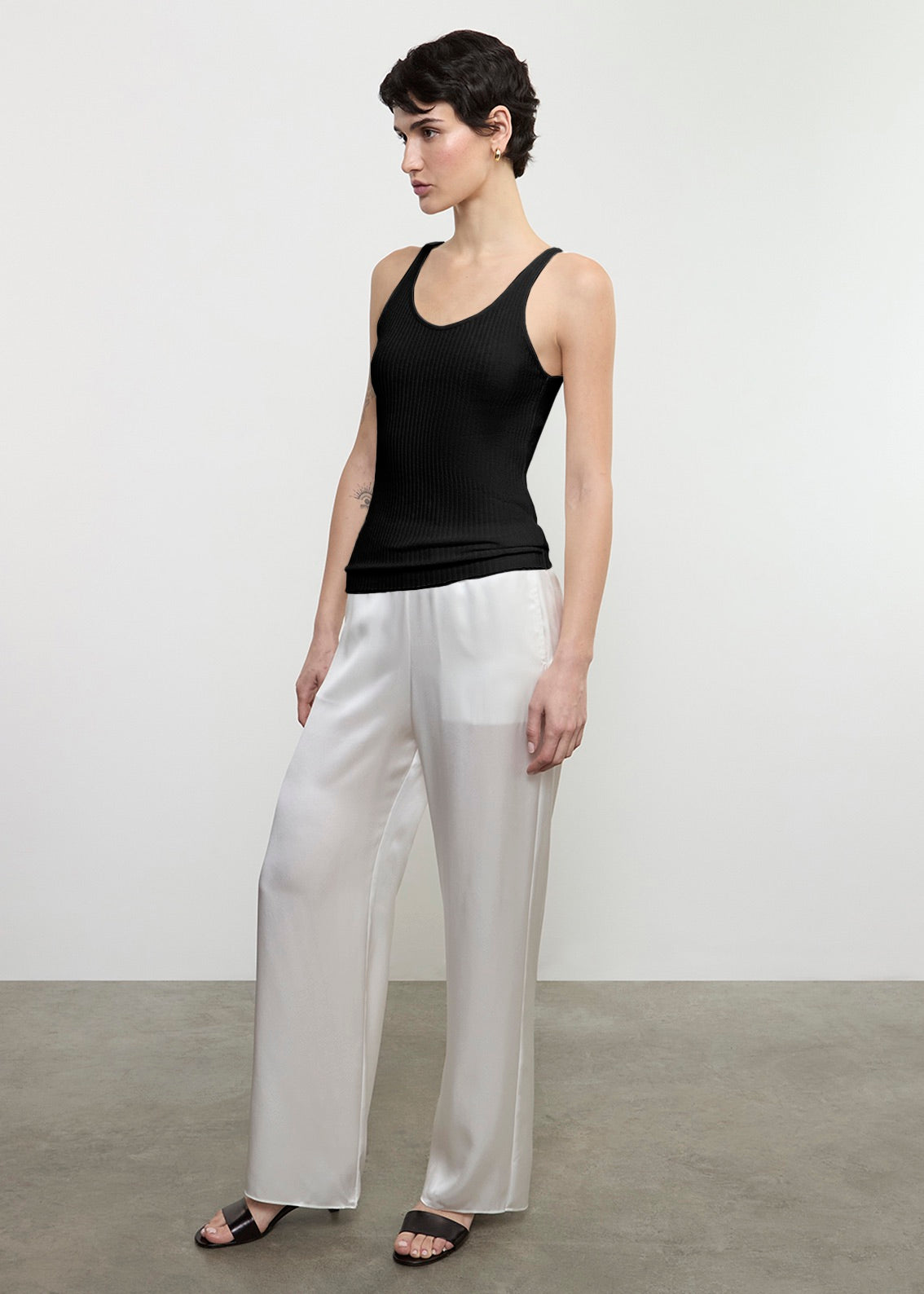 Military Rib Crop Tank