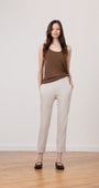 Avenue Montaigne TONIC HAIRLINE STRIPE PANT at Romi Boutique