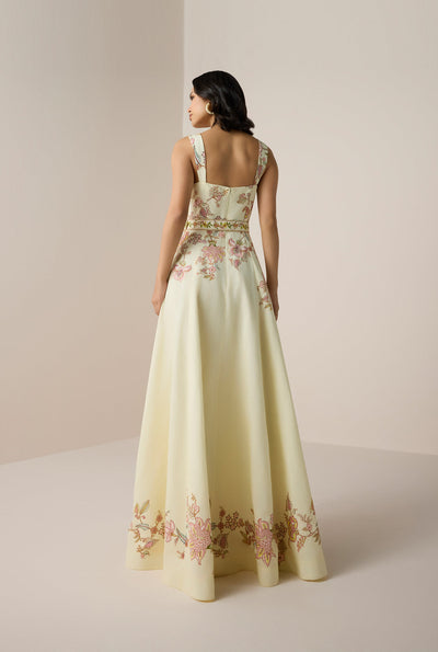 RIAH BUCKLE LONG DRESS