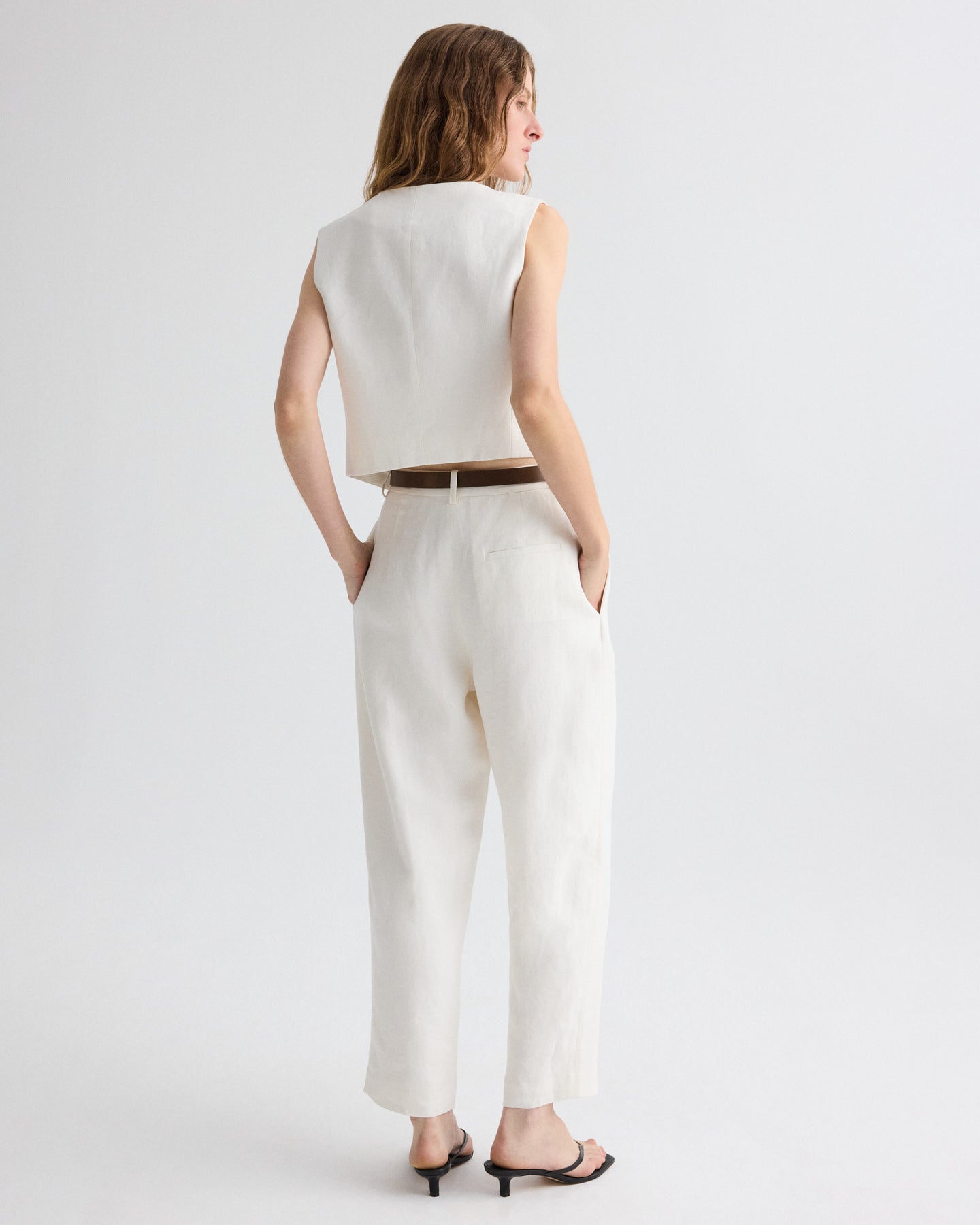 TWP MILA VEST at Romi Boutique