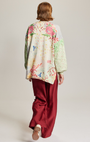 Me369 LIV LONG PRINTED CARDIGAN at Romi Boutique