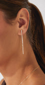 EF Collection Diamond Duster Drop Earrings at Romi Boutique