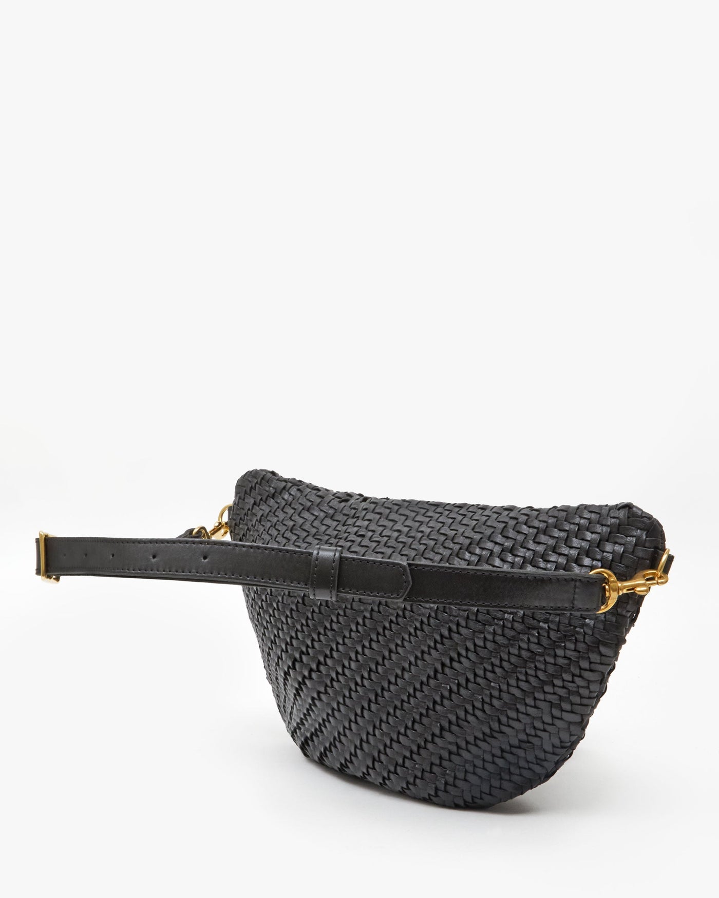 GRANDE FANNY WOVEN ZIG ZAG IN BLACK