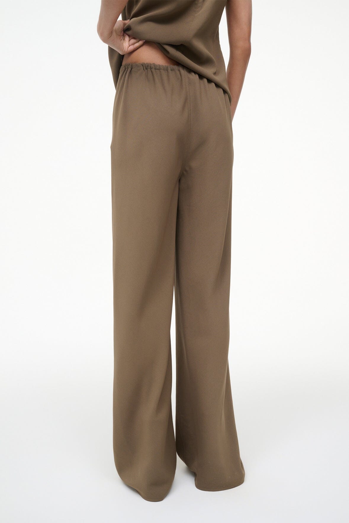 STROLL PANT IN TRUFFLE