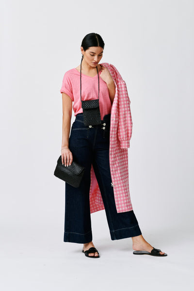 PHONE CROSSBODY IN BLACK