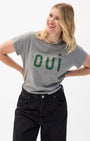Clare V OUI CLASSIC TEE at Romi Boutique