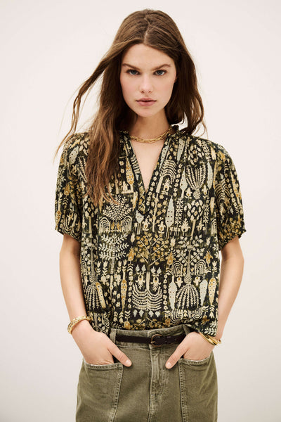 PUEBLO SHIRT IN KAKI