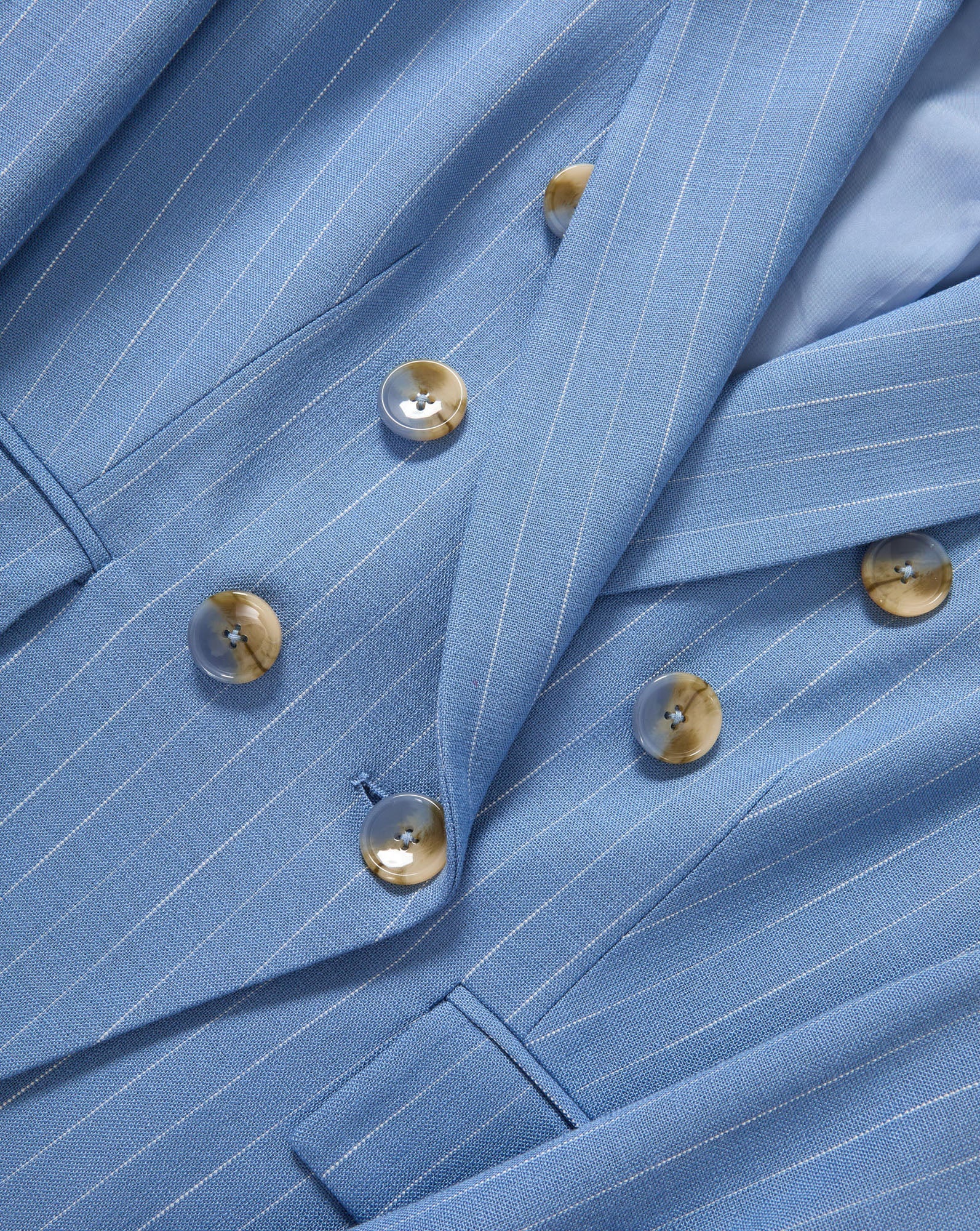 Veronica Beard MILLER PINSTRIPE DICKEY JACKET at Romi Boutique