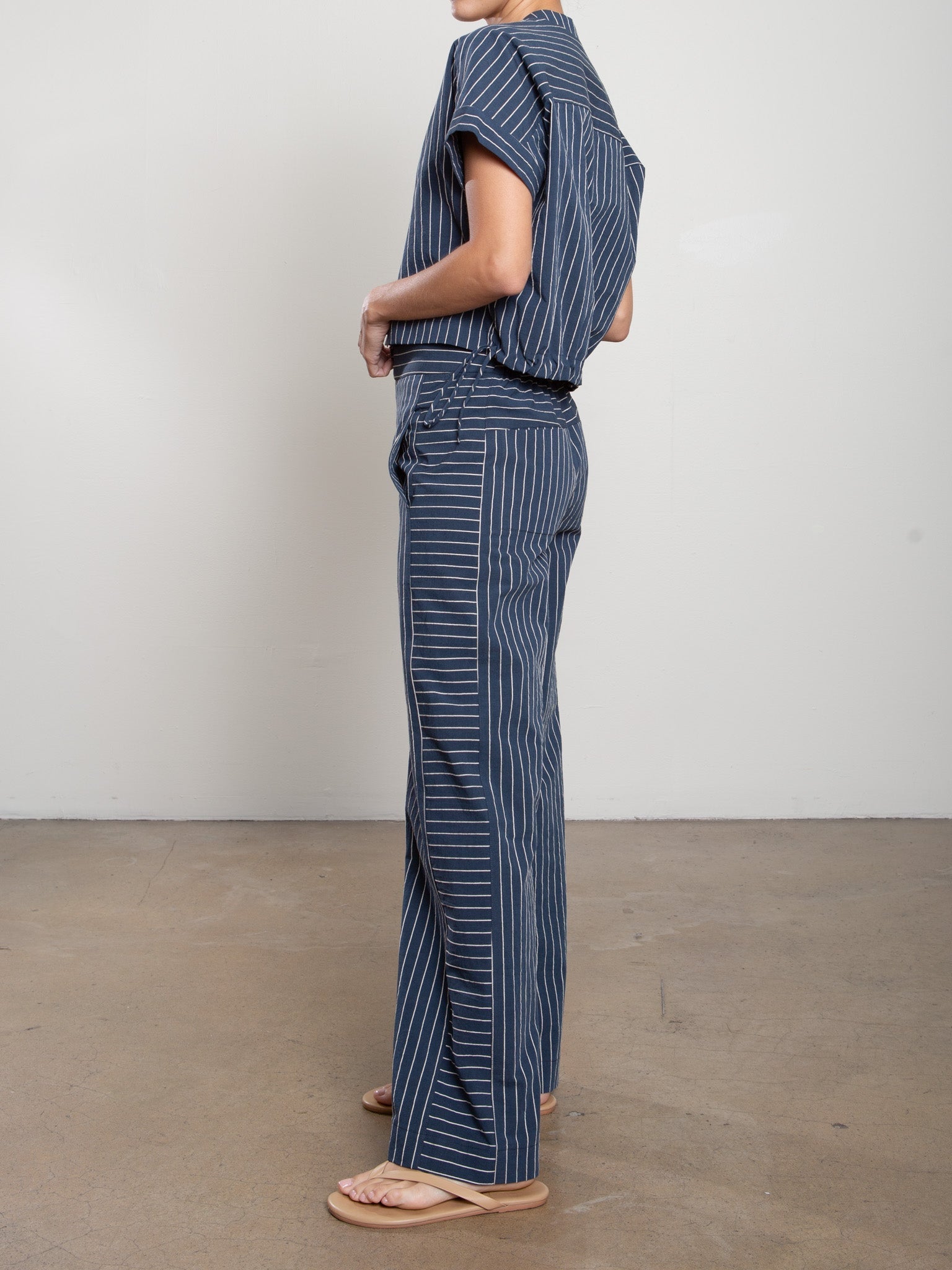 Wes Pant in Raised Stripe