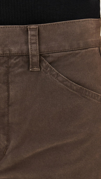 TRIBECA PANT IN CHOCOLATE BROWN