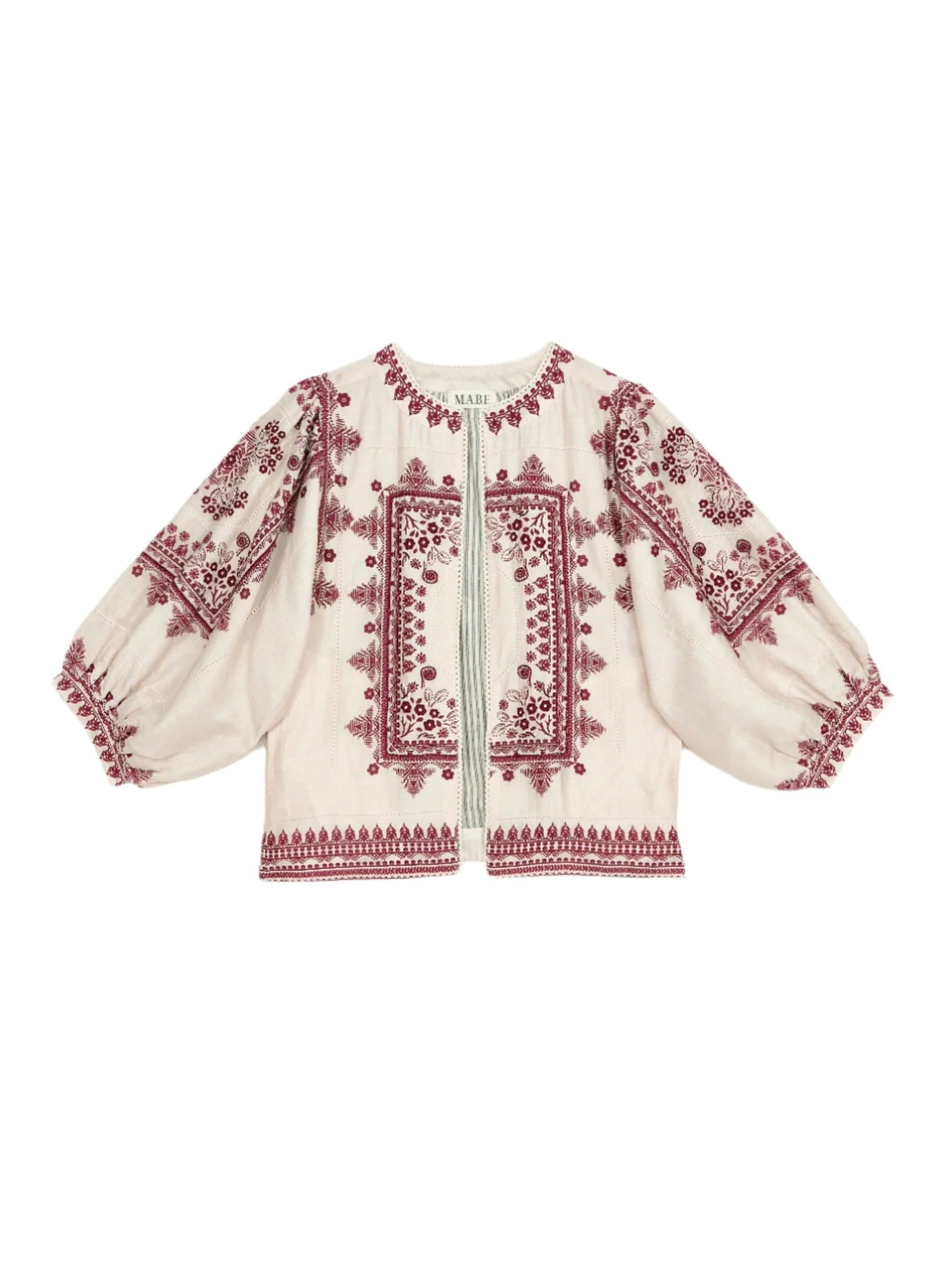 EDEN PRINT JACKET IN RED