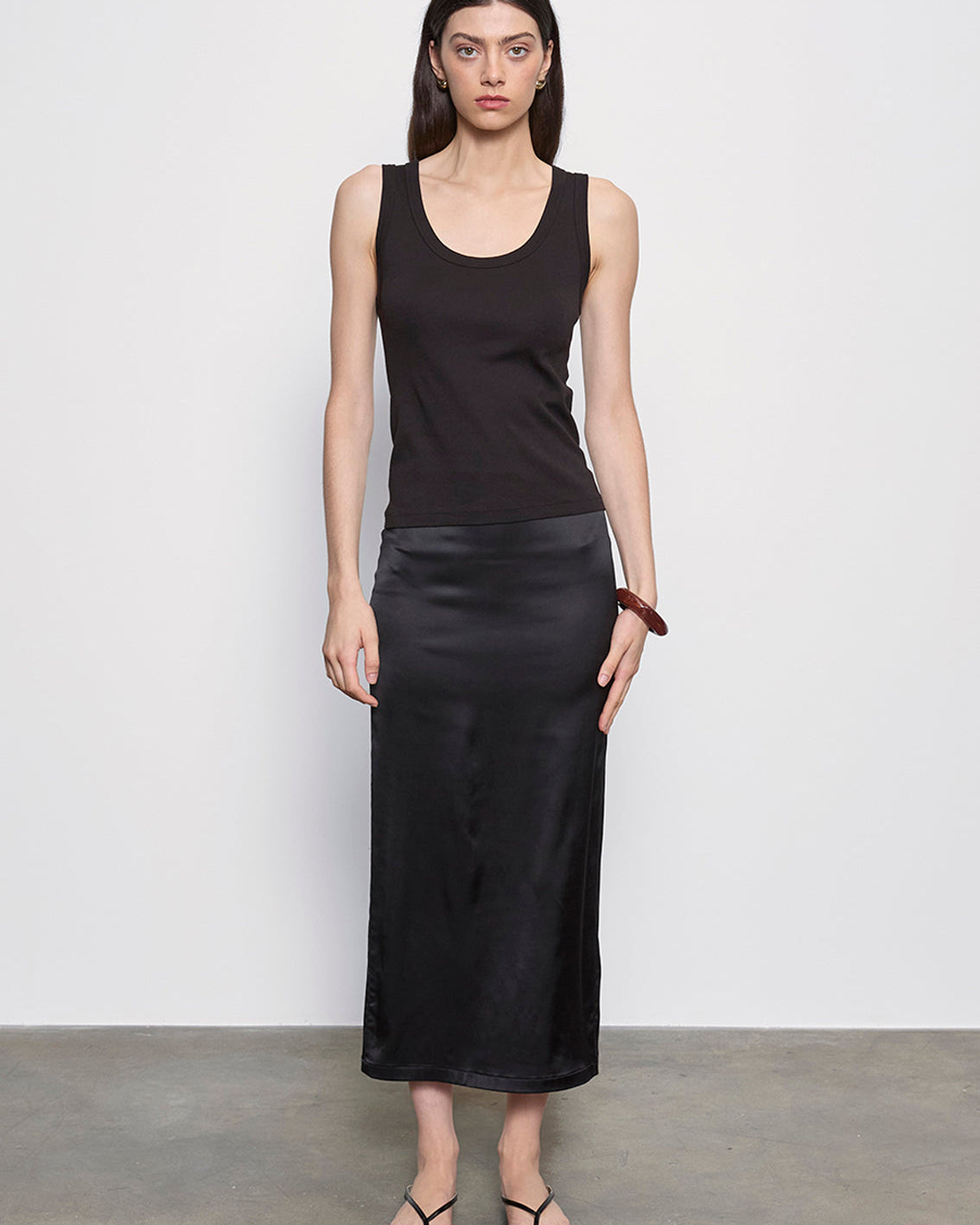 Supima Cotton Scoop Tank