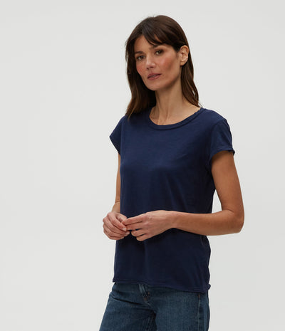 TRUDY SUPIMA TEE IN NOCTURNAL