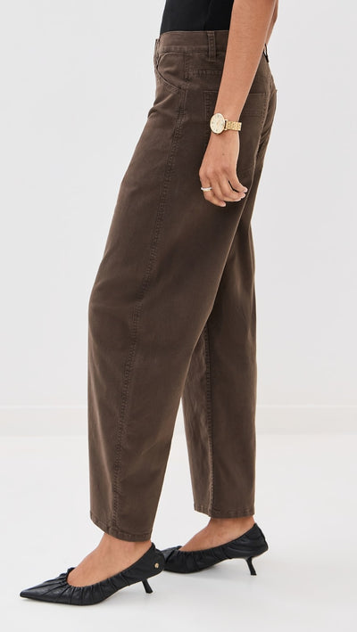 TRIBECA PANT IN CHOCOLATE BROWN