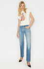 Re/Done 50S BOXY TEE PUPPIES at Romi Boutique